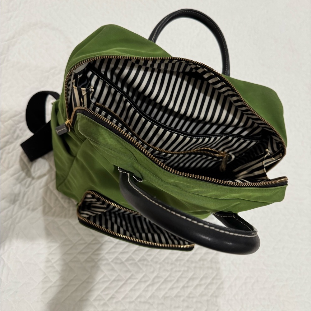 Green Backpack with Black Accents - Picture 6 of 6